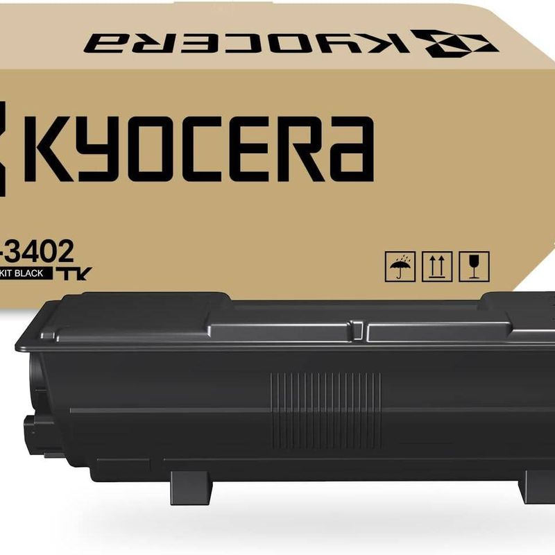 Toner Kyocera Compatible Cartucho De Tóner TK3400 Compatible Kyocera - 12500 Páginas Negro Para Impresoras Láser Tóner Negro Alta Capacidad