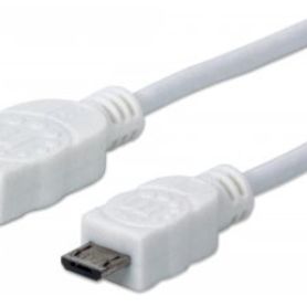 cable usb a micro b manhattan 323987