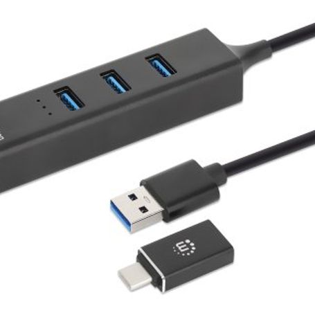 adaptador usb manhattan 180894