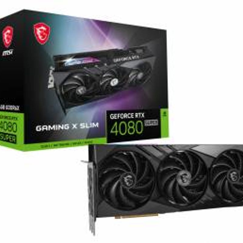 T. VIDEO MSI RTX 4080 SUPER 16G GAMING X SLIM NMG-30U2