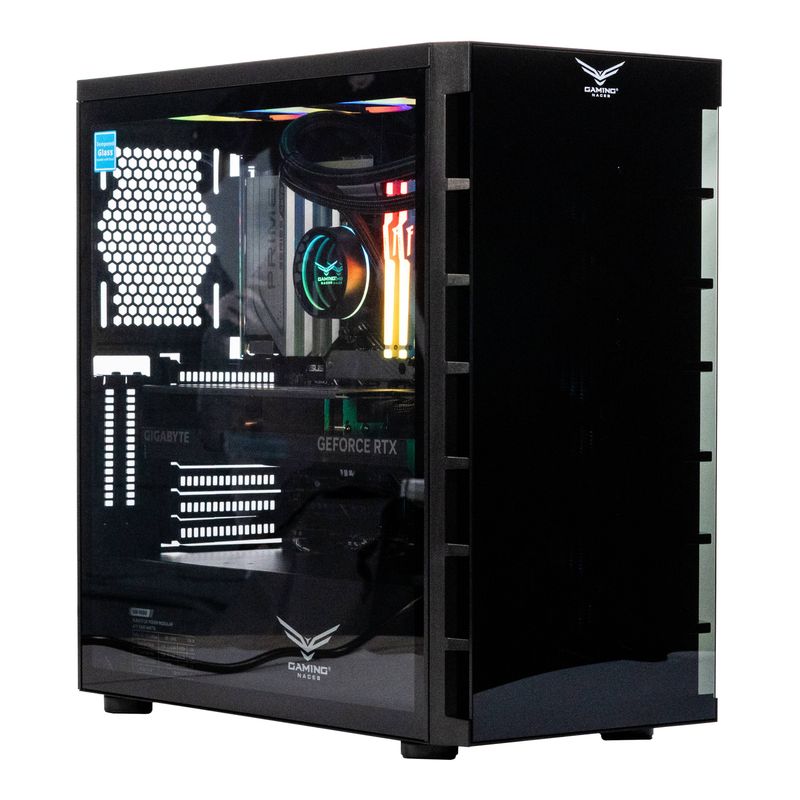 Computadora Gamer NACEB AMD Ryzen 9 7900 RTX 4080 32GB SSD 2TB  480GB Win prueba NMG-30U2