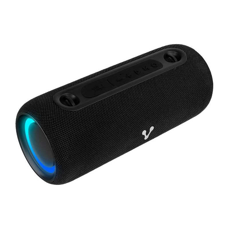 BOCINA VORAGO BSP430 BLUETOOTH / USB / AROS LUZ RGB / TWS / 26W RMS CON HASTA 7 HRS AUTONOMIA TERMINADO EN TELA 6005460