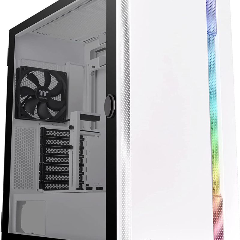 Gabinete  THERMALTAKE H700 TG MidTorre Gabinete Mini ITX hasta EATX Color blanco 6005460