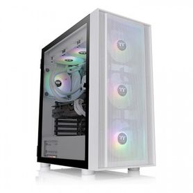 gabinete  thermaltake h570 tg snow mid tower