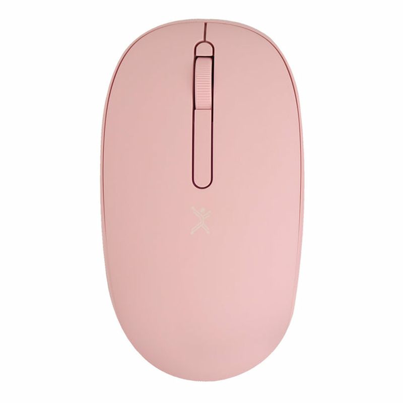 Mouse Inalámbrico rosa silencioso con receptor doble USB CUSB A PC045182 6005460