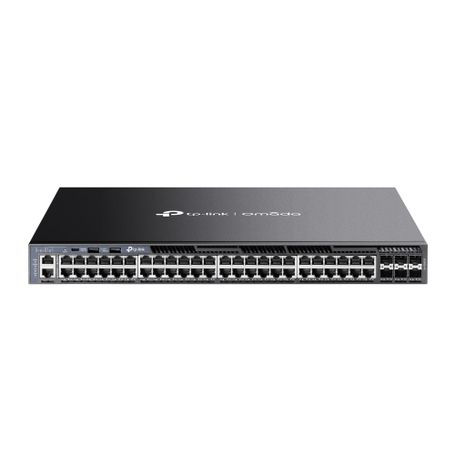 Switch administrado L3 apilable Gigabit de 48 puertos Omada con 6 ranuras 10G 6005460