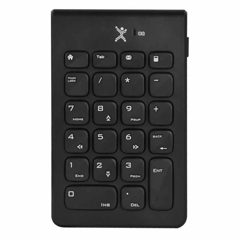 Teclado Numérico Inalámbrico NUMBRA PC201106 diseno portátil ligero y delgado es el complemento ideal para tu laptop teclado 1.5