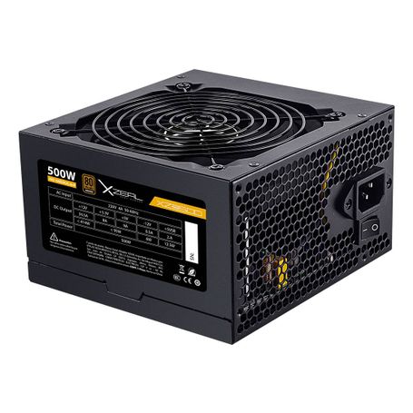 FUENTE DE PODER XZ500 ATX 500W NEGRO. XZPS500B 6005460