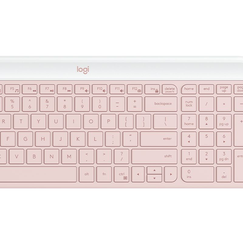 Kit Teclado y Mouse  LOGITECH  Rosa 10 m 6005460