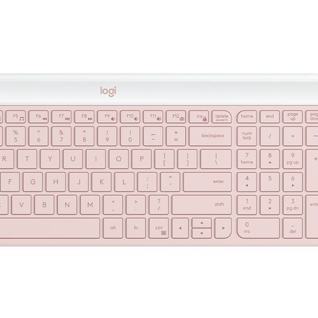 Kit Teclado y Mouse  LOGITECH  Rosa 10 m 6005460