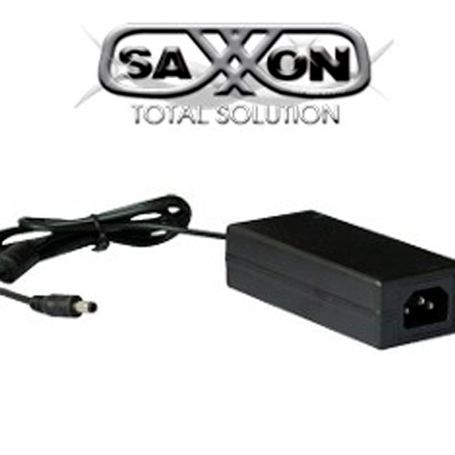 Saxxon Psu1204d  Fuente De Poder Regulada De 12 Vcc 4.1 Amperes/ Con Cable De 1.2 Metros/ Para Usos Multiples Sistemas De Cctv A