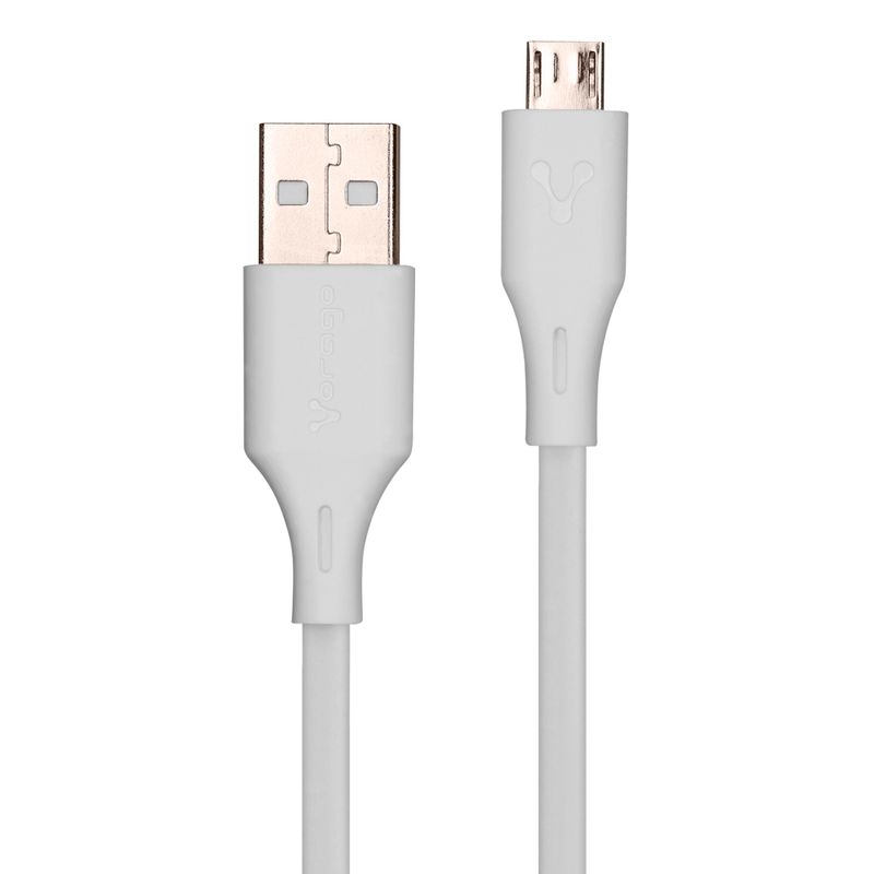 CABLE USB VORAGO CABM01W USB MICRO USB 1METRO BLANCO 6005460