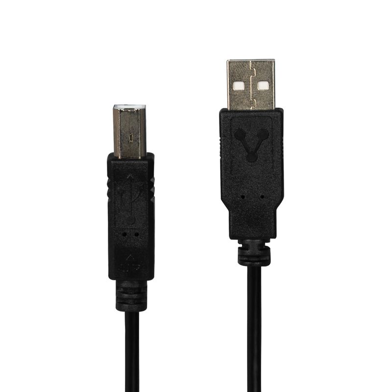 CABLE VORAGO CABAB018 PARA IMPRESORA  USB/AB 2.0 1.8 MTS  6005460