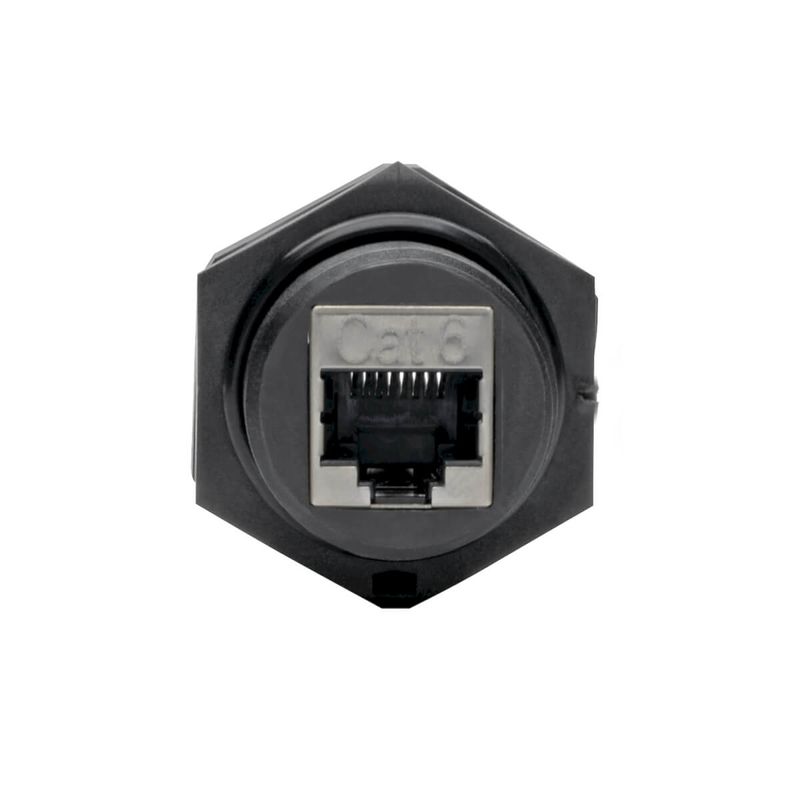 Acoplador TRIPPLITE N206BC01IND RJ45 Hembra/hembra Negro Cat5 / Cat6 6005460