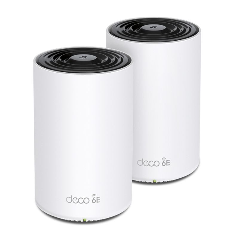 SISTEMA WIFI MESH TPLINK DECO XE75(2PACK)  PARA CONEXIONES EN TODO EL HOGAR 6005460