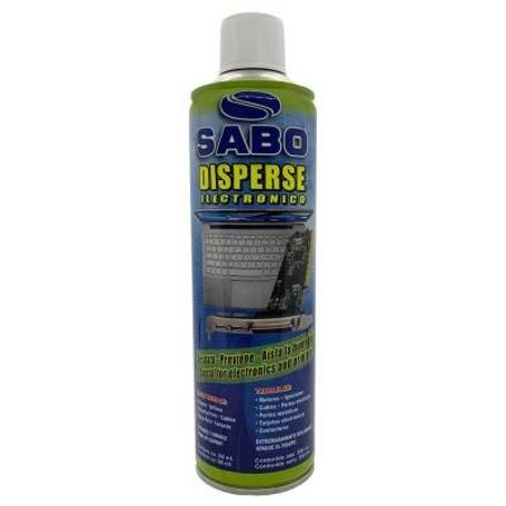 DISPERSE ELECTRONICO 590 ML SABO DESPLAZADOR DE HUMEDAD Y POLVO 6005460