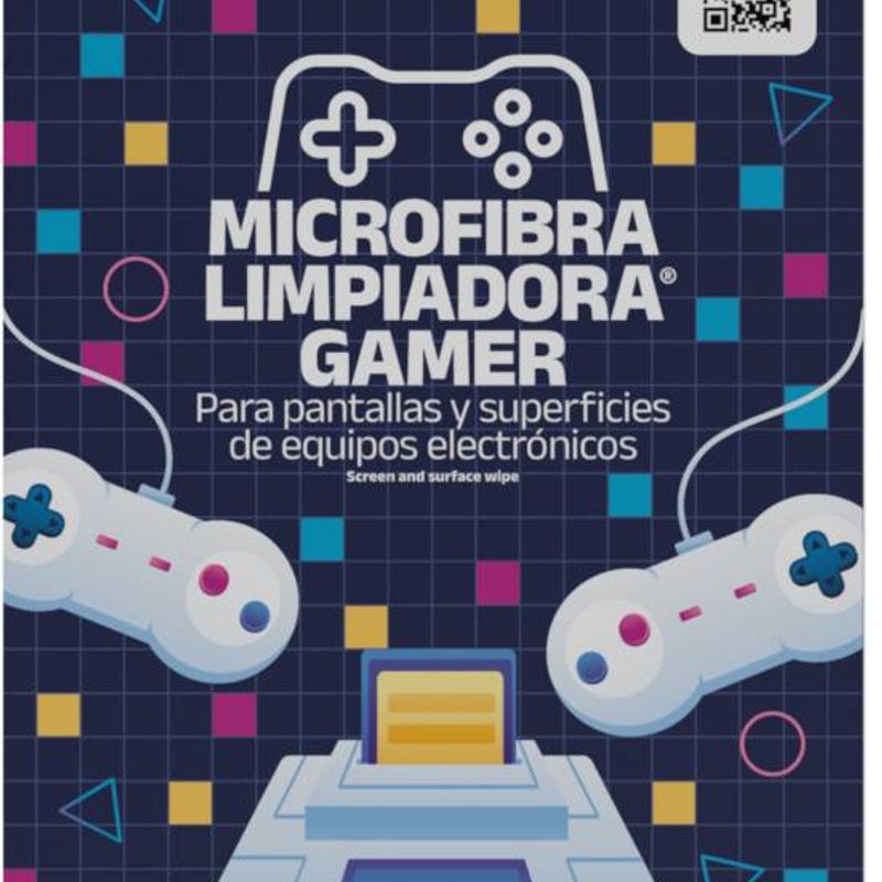 MICROFIBRA LIMPIADORA GAMER 30cmx30cm La Herramienta Esencial para una Limpieza Impecable 6005460