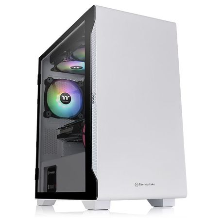 Gabinete Thermaltake S100 TG Snow (CA1Q900S6WN00) Color Blanco Micro Torre 6005460