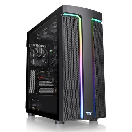 Gabinete Thermaltake H590 TG ARGB (CA1X400M1WN00) Color Negro Media Torre 6005460