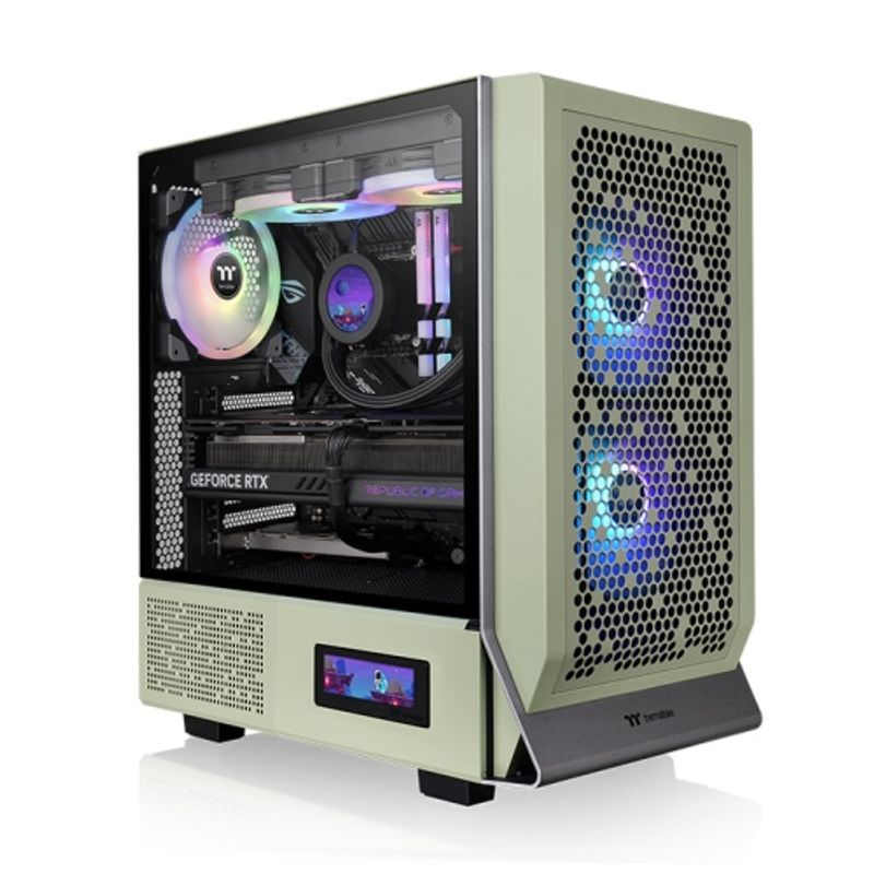 Gabinete THERMALTAKE Ceres 300 CA1Y200MEWN00 TG ARGB Matcha Green 6005460