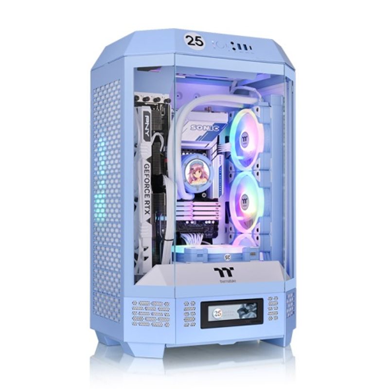 Gabinete THERMALTAKE CA1Y400SFWN00 The Tower 300 Hydrangea Blue Micro Tower 6005460