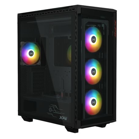  Gabinete GAMER XPG BATTLECRUISER II. Media torre (EATX ATX MicroATX MiniITX). BATTLECRUISERIISTBKCWW 6005460