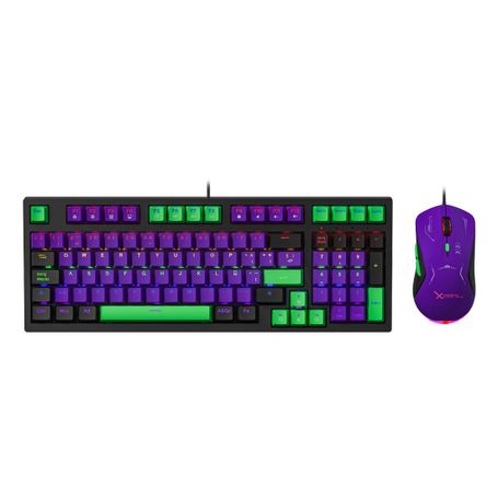 kits para teclado y mouse gaming stylos xzpkt1mv