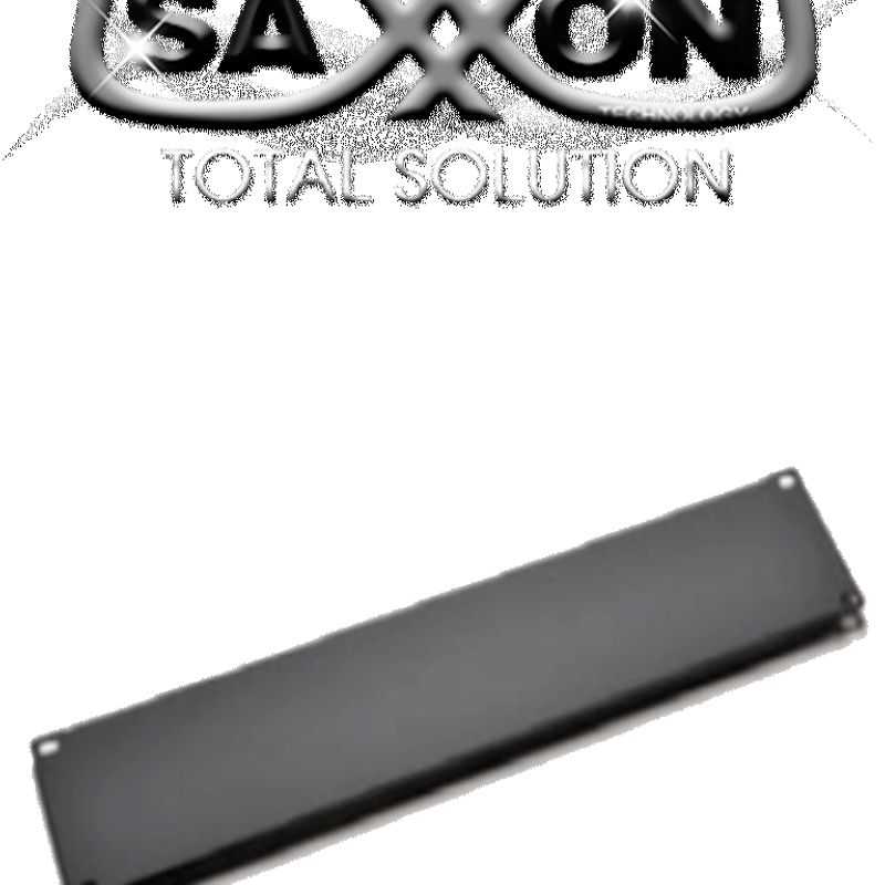 Saxxon 70060100 Tapa Ciega De 1 Unidad De Rack/ Medidas De 482 Mm De Ancho (19) X 44 Mm De Profundidad/ Metalica 