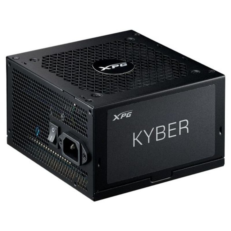 Fuente de Poder XPG KYBER 750W No modular. Color NEGRO.  KYBER750GBKCUS  6005460