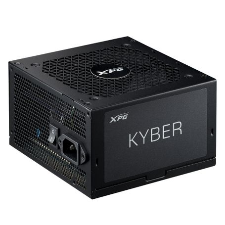  Fuente de Poder XPG KYBER 650W No modular. Color NEGRO.  KYBER650GBKCUS 6005460