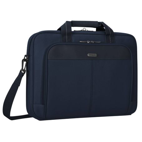 Bolso para computadora portátil maletin delgado clásico azul de 156 espacioso y ergonómico targus TCT02702GL 6005460