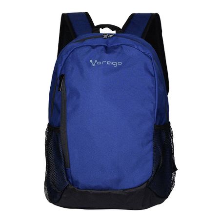 MOCHILA VORAGO BP150 ECOLÓGICA rPET LAPTOP 15.6 pugladas AZUL / NEGRO 6005460