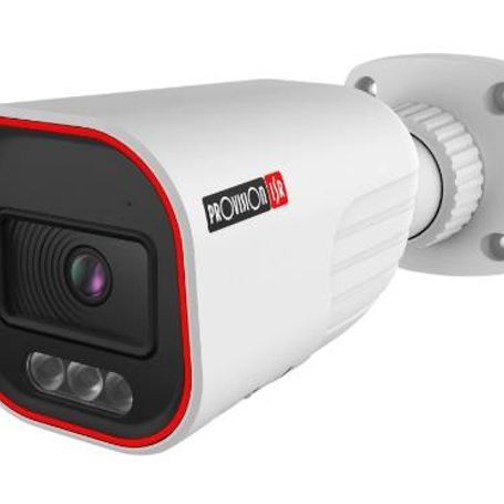 Camara bala IP 2 MP Full Color Lente MVF 2.812mm (105.4°34°) IR hasta 40 mts Analitico basico DDA microfono WDR SD(128GB) IP67 6