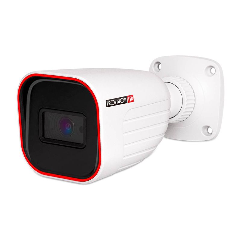 Camara bala IP 2 MP Lente fijo 3.6mm (85°) IR hasta 20 mts analiticos basicos WDR Onvif PoE policarbonato IP67 6005460