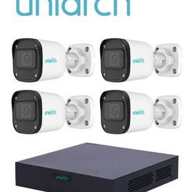 kit de videovigilancia uniarch xvr30104f4uacb112f28