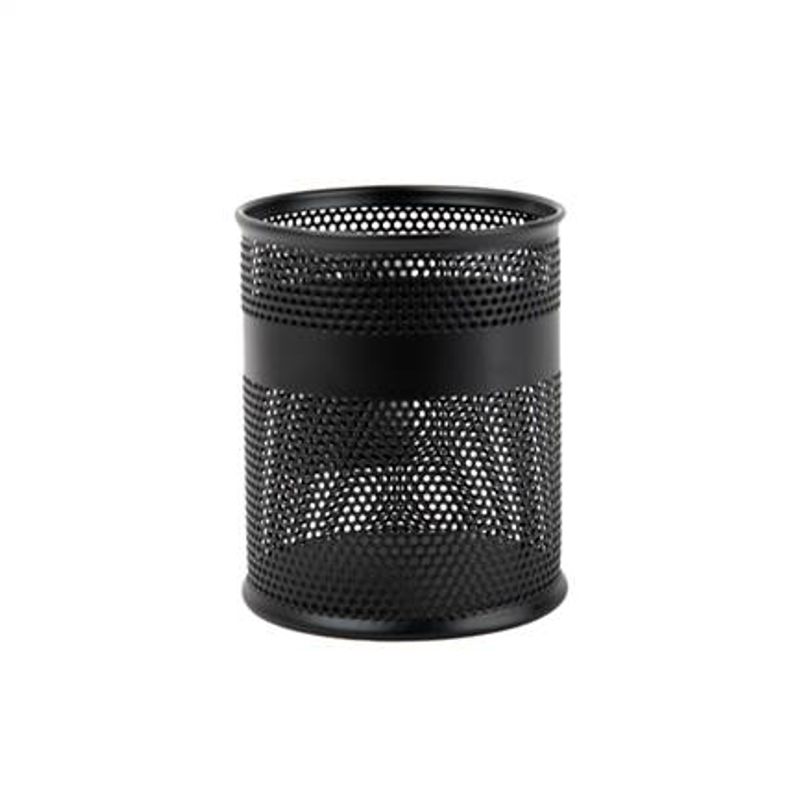 Porta lápices Nextep NE158 mediano material malla metálica 8.5 x 10cm color negro 6005460