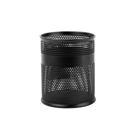 Porta lápices Nextep NE158 mediano material malla metálica 8.5 x 10cm color negro 6005460