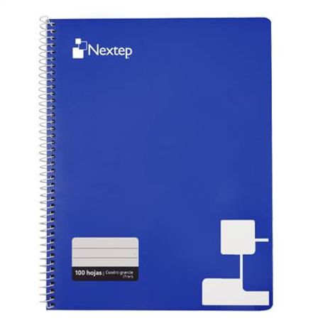 Cuaderno Nextep NE007g cuadro numero 7 tamano profesional con 100 hojas de resorte  6005460
