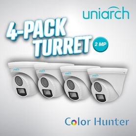 4pack turret 2mp colorhunter