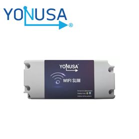 modulo wifi slim 24 ghz  compatible con energizadores yonusa  alimentación 12v 1a  relevador 120 vac 10a  función de botón de p