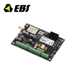comunicador universal con respaldo de linea telefónica para páneles de alarma en formato contact id o sia marca ebs modelo lx30