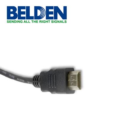 cable video hdmi belden hde010mb alta velocidad 4k 10 mtr negro