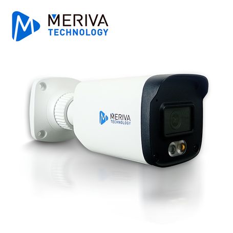 Camara Ip Bullet Meriva Technology Mob800fs4 / 8mp  4k / 2.8mm / H.265 / Micrófono Integrado / Almacenamiento Micro Sd Hasta 256