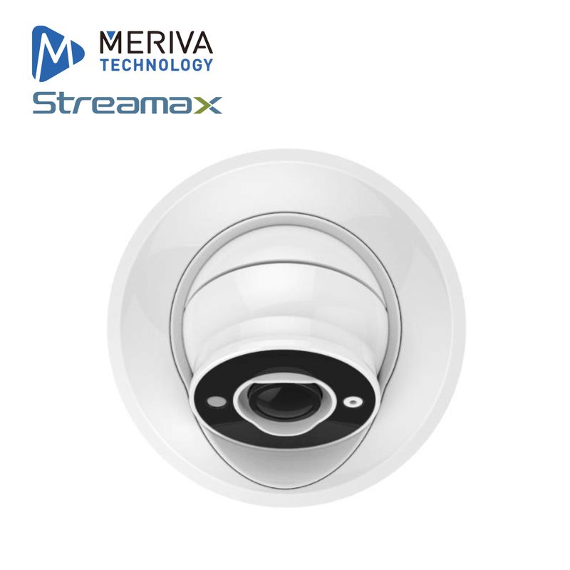 Camara Mini Domo Meriva Stremax / Mca39a / 2 Mp 1080p / Ir 510 Mts / Microfono Integrado / Conector Din 4 Pines / Compatible Con