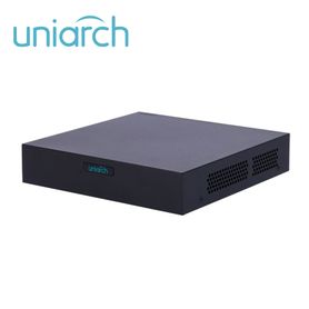 dvr pentahibrido uniarch xvr104f  6 canales de video  4 canales analogicos 2 mp lite  2 canales ip 6 mp  salida simultánea hdmi