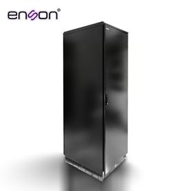 gabinete exterior 42ur enson ensrkgb042u8 600x800 fabricado en acero con tira sellada en puerta delantera y trasera 