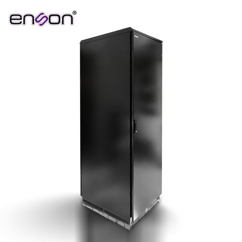 Gabinete Exterior 42ur Enson Ensrkgb042u8 600x800 Fabricado En Acero Con Tira Sellada En Puerta Delantera Y Trasera 