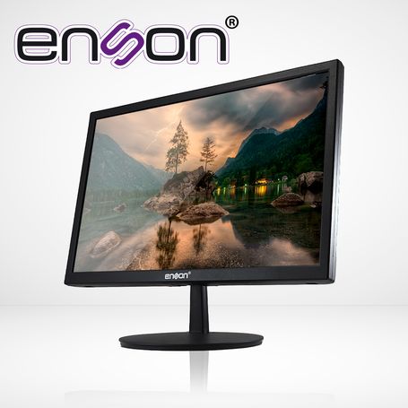 monitor led full hd de enson modelo ensmdh19 de 19 pulgadas resolucion de 1920 x 1080 entrada de video hdmivga salida de audio 