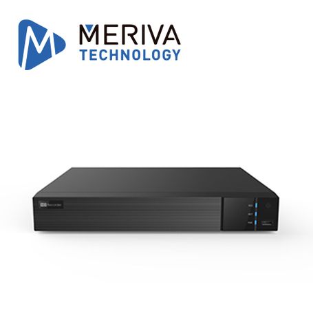 nvr 16ch ip 4k meriva tecnology mnvr1716  no poe  onvif  salida 1 hdmi  1 vga simultaneas  analiticas mia 20 inteligencia artif