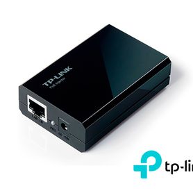 inyector poe  tplink tlpoe150s  2 puertos rj45  hasta 100 metros  auto mdimdix  consumo de 154w